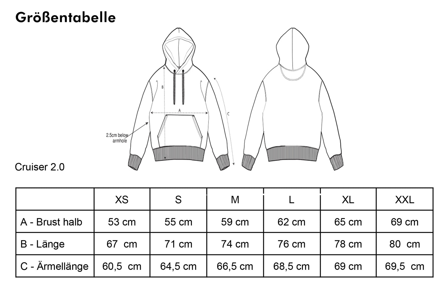 Hoodie "Kein Happy End"