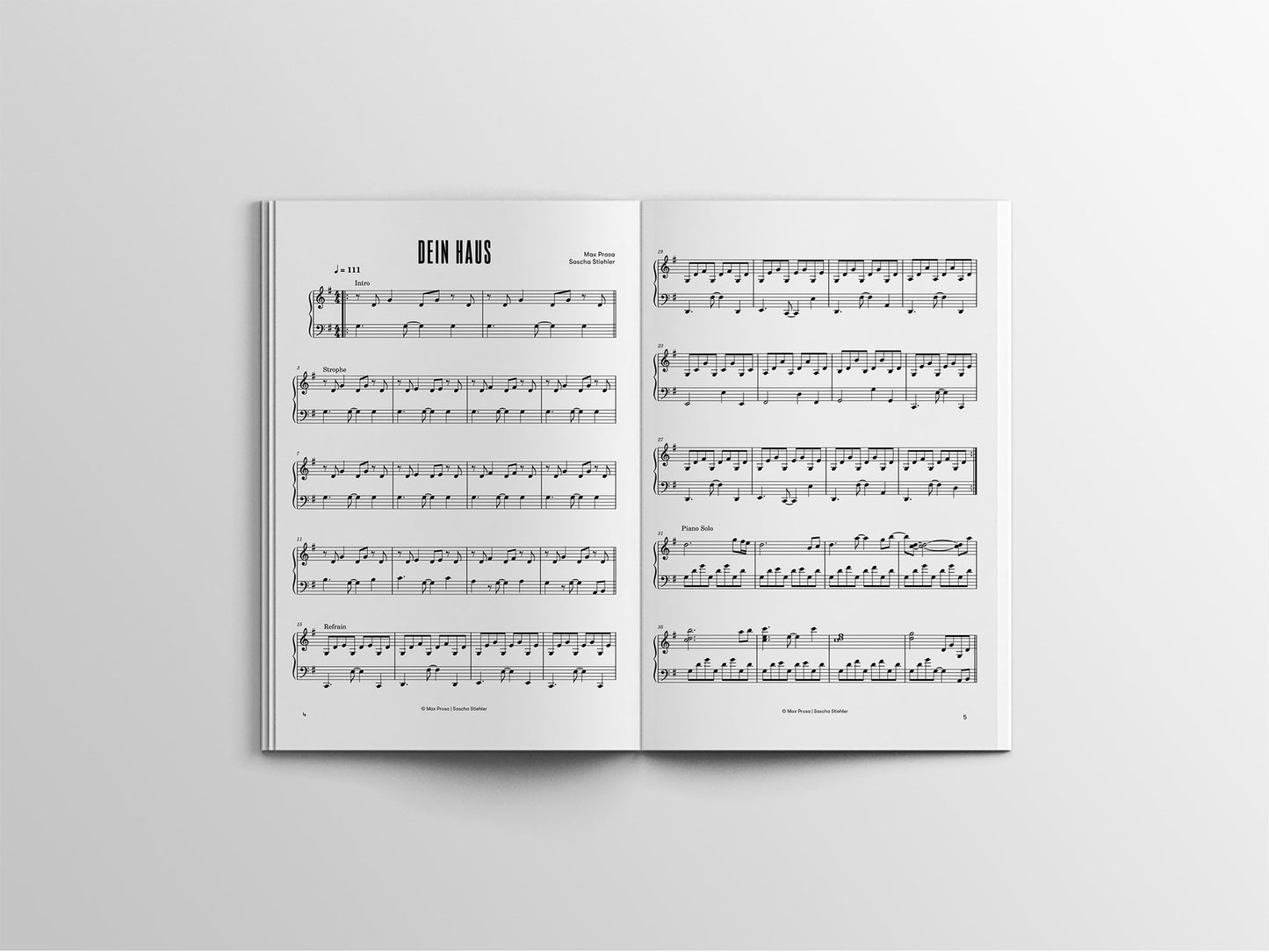 Klaviernoten & Akkorde (Buch)