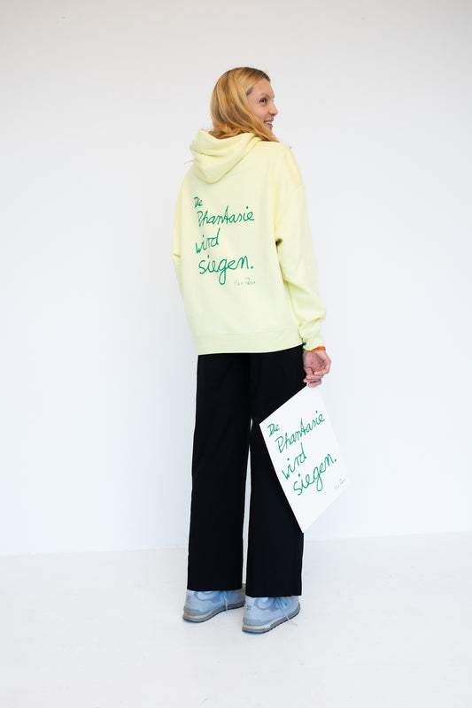 Hoodie "Die Phantasie wird siegen"