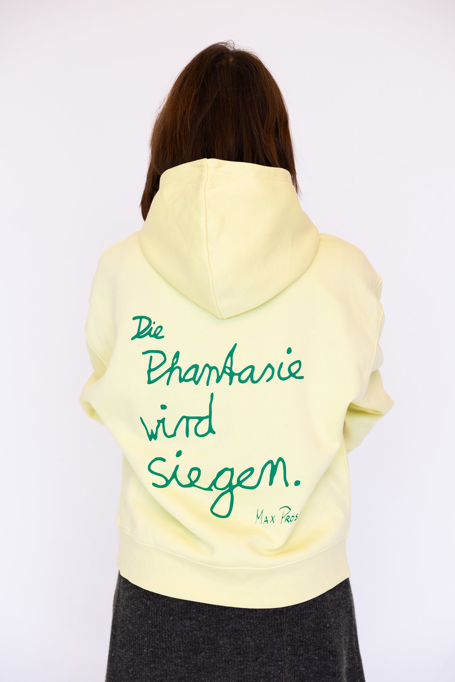 Hoodie "Die Phantasie wird siegen"