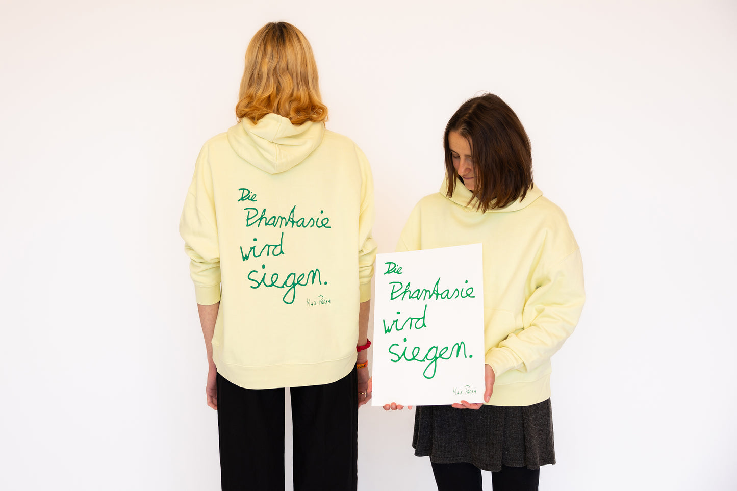 Hoodie "Die Phantasie wird siegen"