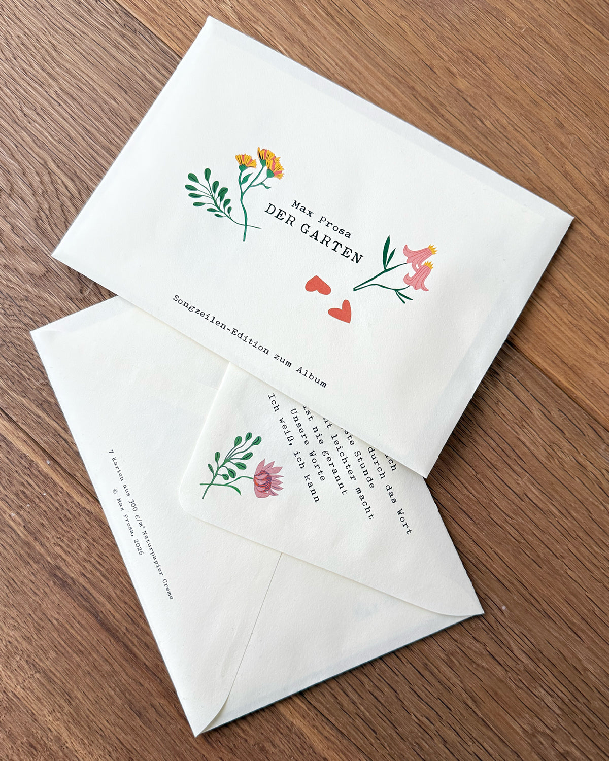 Postkarten Set "Der Garten"