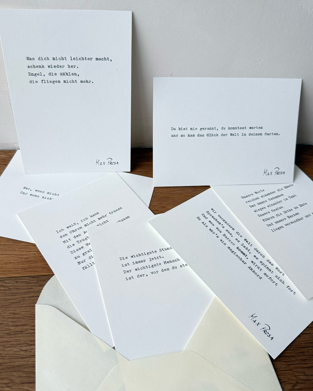 Postkarten Set "Der Garten"