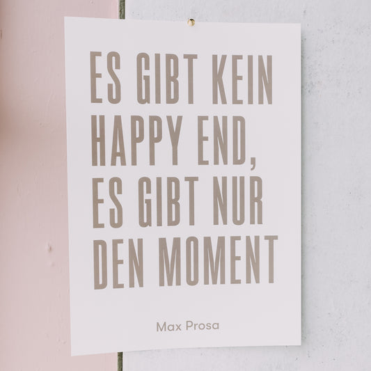 Poster "Kein Happy End" (A3)